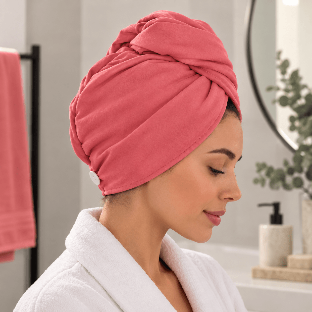 Microfibre Hair Wrap Towel