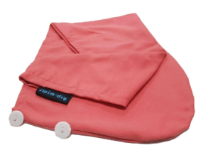 swimdry Hair Wrap-Microfiber coral1