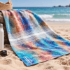 Sea Breeze Quick-Drying Beach Towel